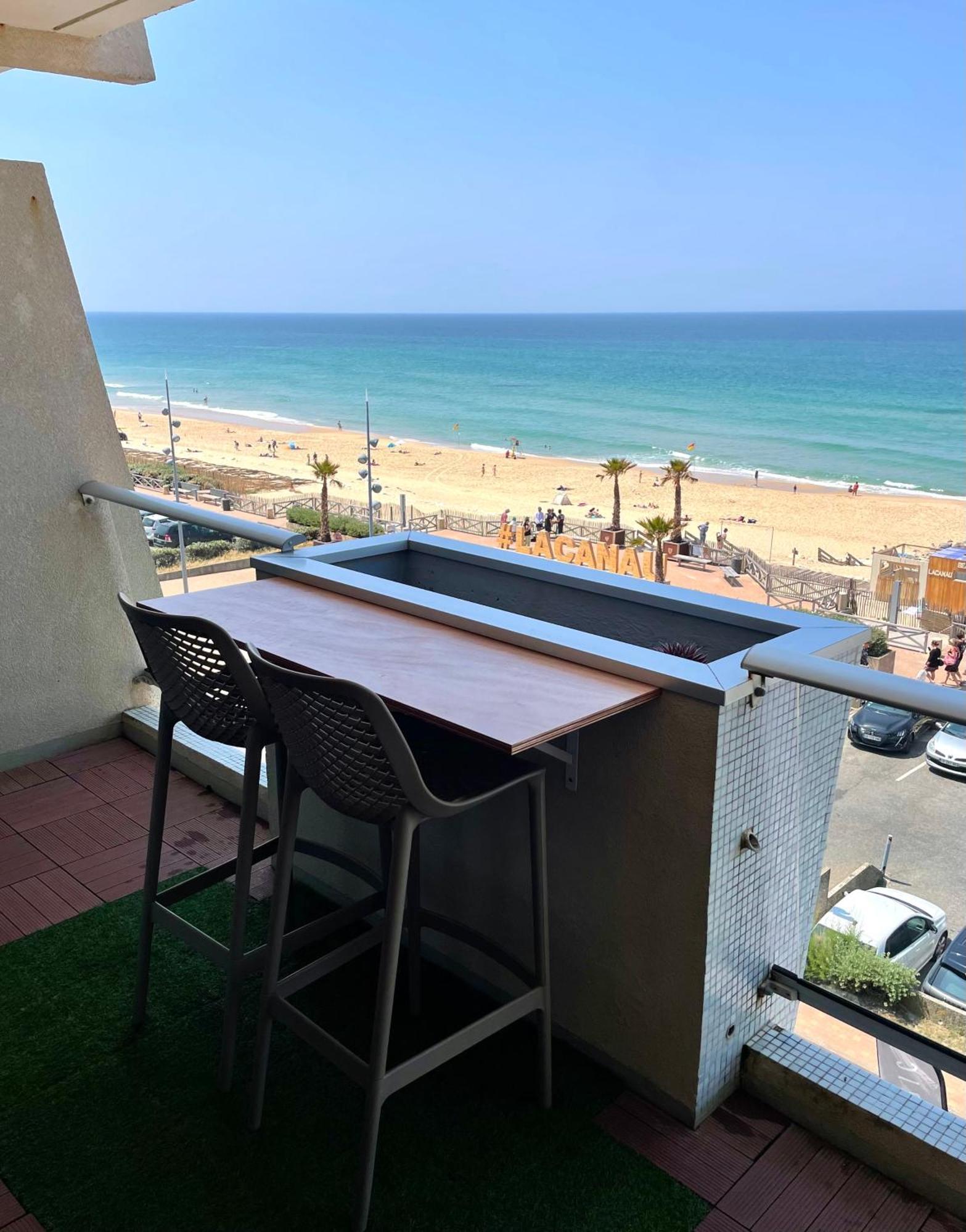 Studio Vue Imprenable Sur Ocean Lacanau Kültér fotó